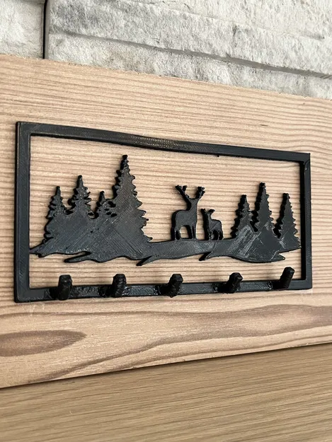 Móc Treo Chìa Khóa Núi Rừng và Động Vật - Image 1