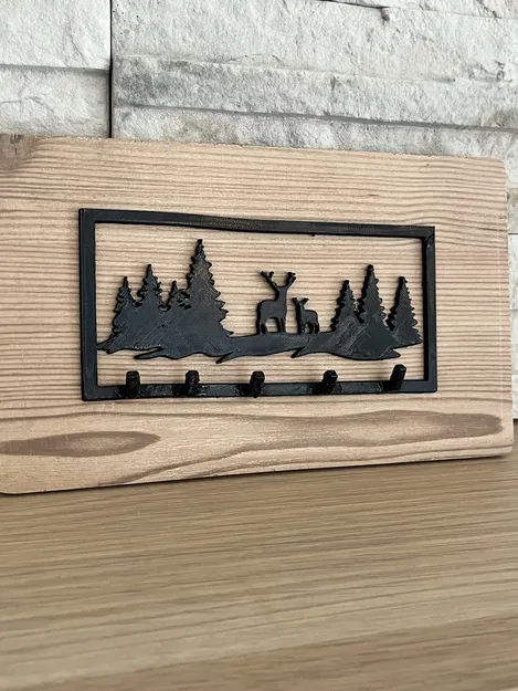 Móc Treo Chìa Khóa Núi Rừng và Động Vật - Image 2