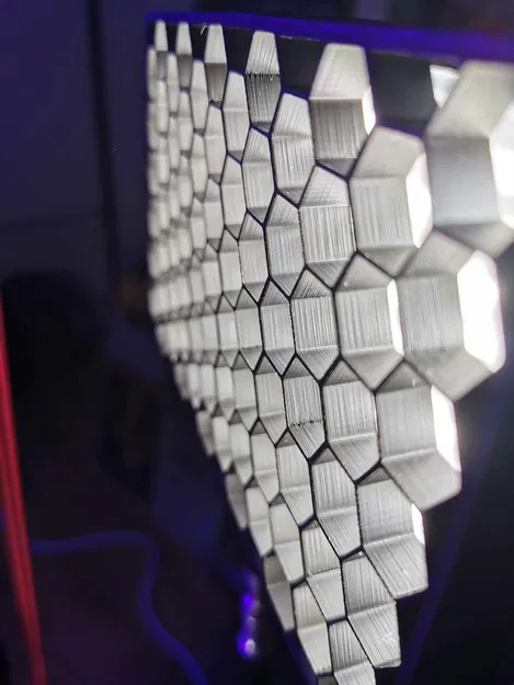 Lưới tổ ong cho đèn video (Samtian TL-240S) - Image 1