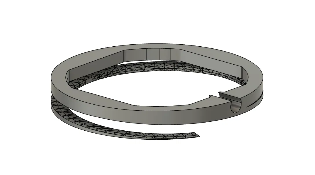 TMI Cal VX42E Vòng 31.8mm có lò xo - Image 1