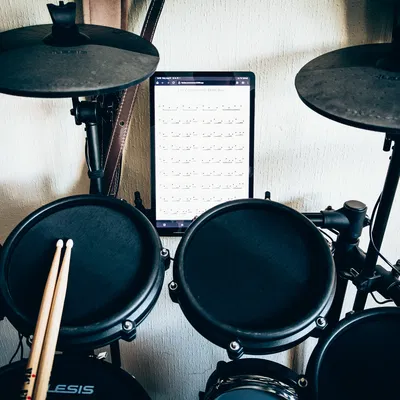 Giá Đỡ Máy Tính Bảng/Điện Thoại/Giấy Nhạc Tùy Chỉnh Cho Rack Alesis Nitro Mesh / E-Drum