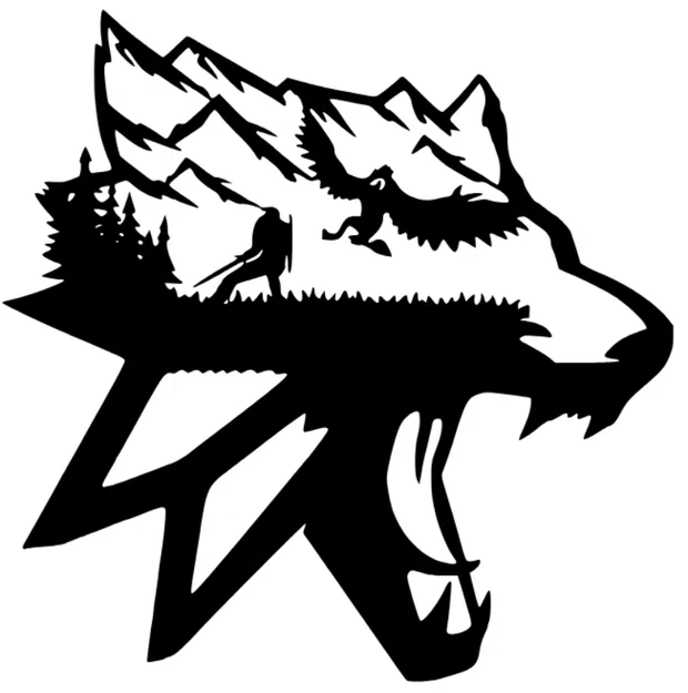 Tượng Sói Witcher - Image 1