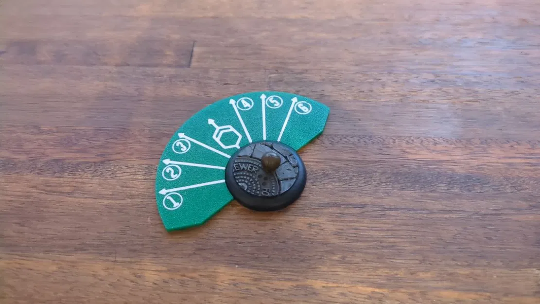 Guild Ball - Kick Scatter Template (Mẫu bộ định vị Kick Scatter) - Image 1