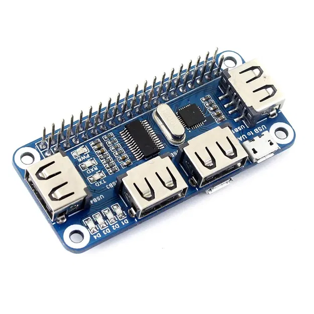 Vỏ Case Cho Raspberry Pi Zero W2 và Hub USB 4 Cổng Từ Aliexpress - Image 1