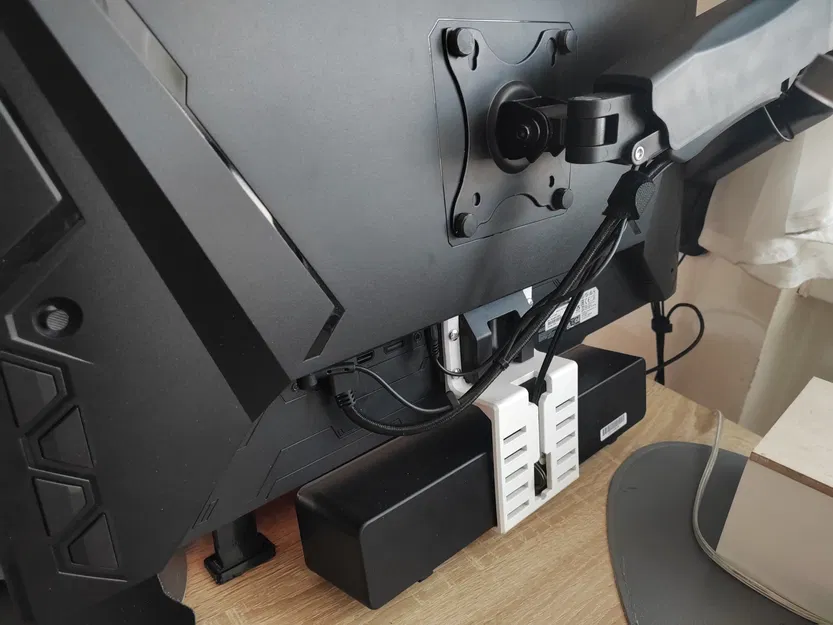 Giá Treo Chế Soundbar Genius 100 Cho Màn Hình ASUS TUF Gaming VG27AQ1A - Image 5