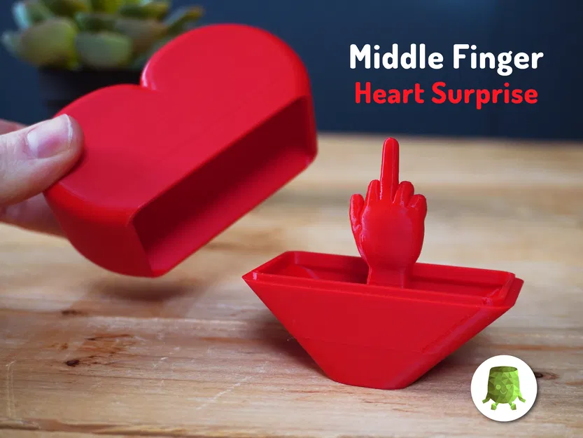 Trái Tim Ngón Tay Giữa Bất Ngờ - Image 1