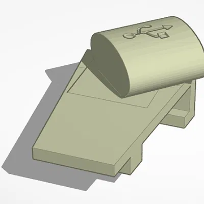 Giá đỡ USB cho Ender 3 v2 (có nắp)