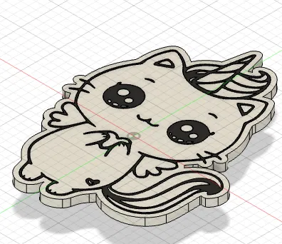 Mèo kỳ lân nhỏ để treo - Image 1