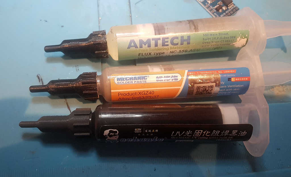 Nắp ống tiêm Luer-lock cho flux, kem hàn, v.v. - Image 2