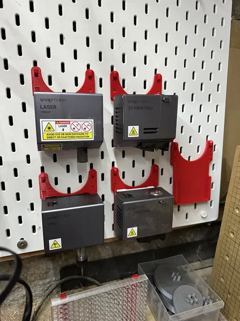 Kệ Đỡ Đầu Máy SnapMaker Quick Swap Gắn Skadis - Image 3
