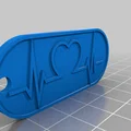 Móc khóa nhịp tim - Thumbnail 3