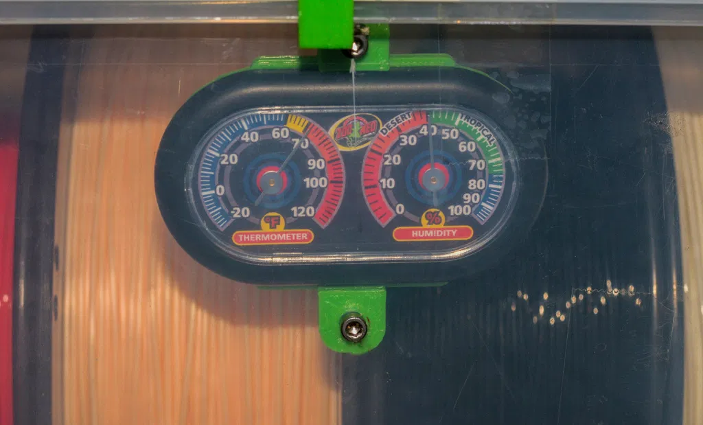 Nhiệt kế và Ẩm kế - Zoo Med Economy Analog Dual - Image 1