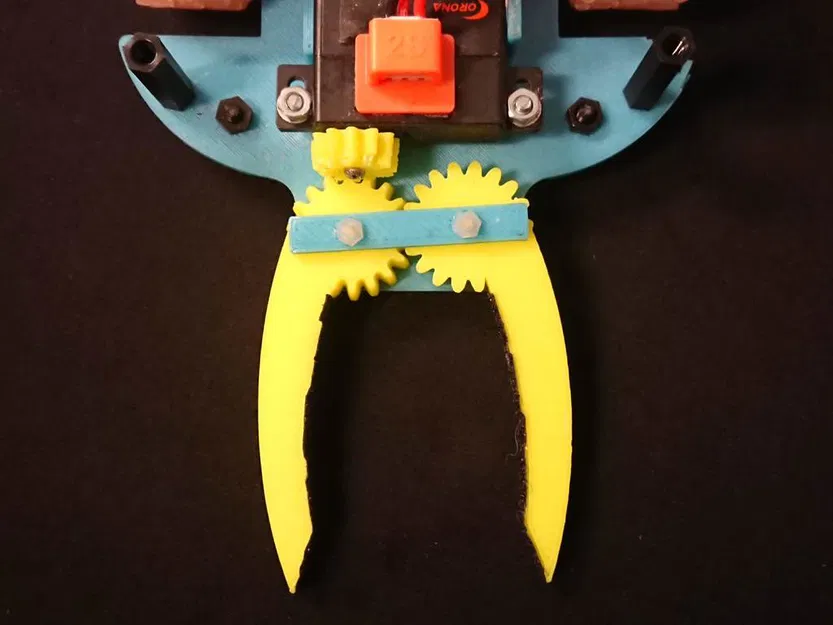 Càng gắp cho robot có bánh răng 90 độ - Image 1