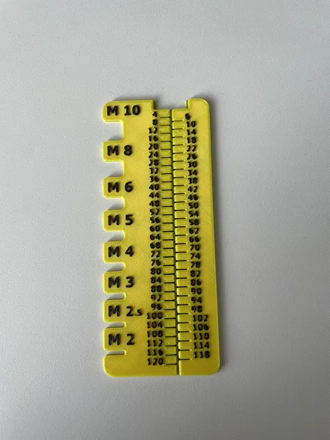 Dụng cụ đo ốc, M2-M10, 4-120mm - Image 1