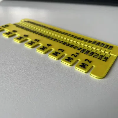 Dụng cụ đo ốc, M2-M10, 4-120mm