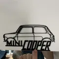 Mô hình Mini Cooper Treo Tường Độc Đáo - Thumbnail 2
