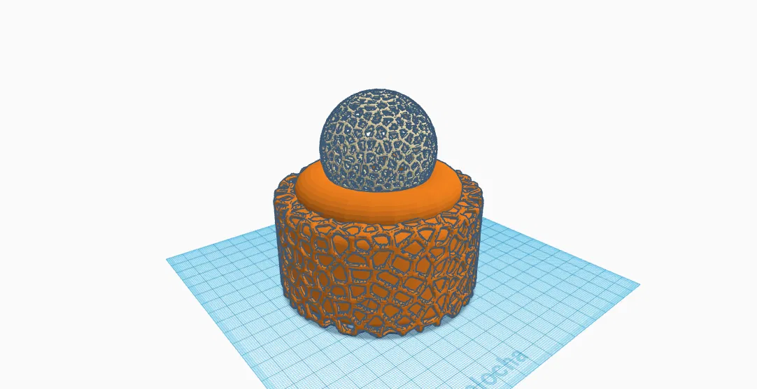 Hộp đựng cho hoa oải hương (voronoi có nắp bi) - Image 2