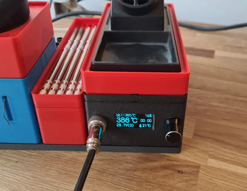 Tự làm trạm hàn T-12 theo chuẩn Gridfinity - Image 2