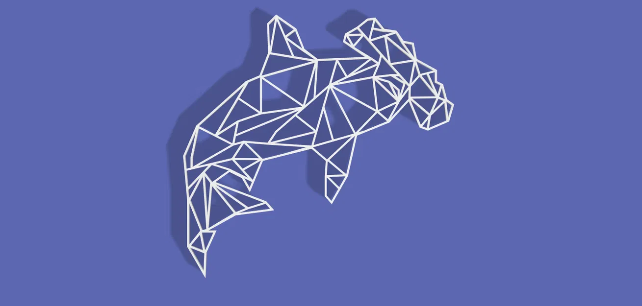 Cá Mập Đầu Búa Hình Học - Image 1