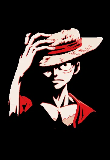 Khung Hình Monkey D Luffy - Hueforge - Image 1