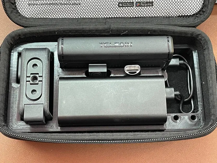 Khay đựng đồ cho hộp Gopro (có thể sạc pin bên trong) - Image 2