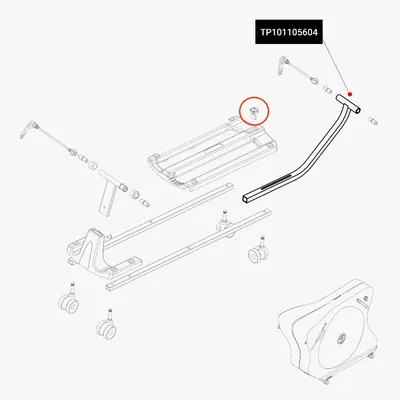 Ốc thay thế cho GIÁ TREO PHUỘC TRƯỚC BOOMERANG - AEROCOMFORT 3.0