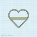 Khuôn Cắt Bánh Quy Hình Trái Tim Valentine - Thumbnail 3