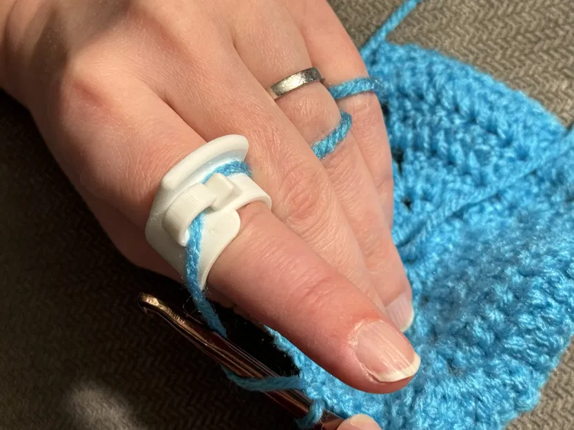 Nhẫn móc len (có thể tùy chỉnh tham số) - Image 3