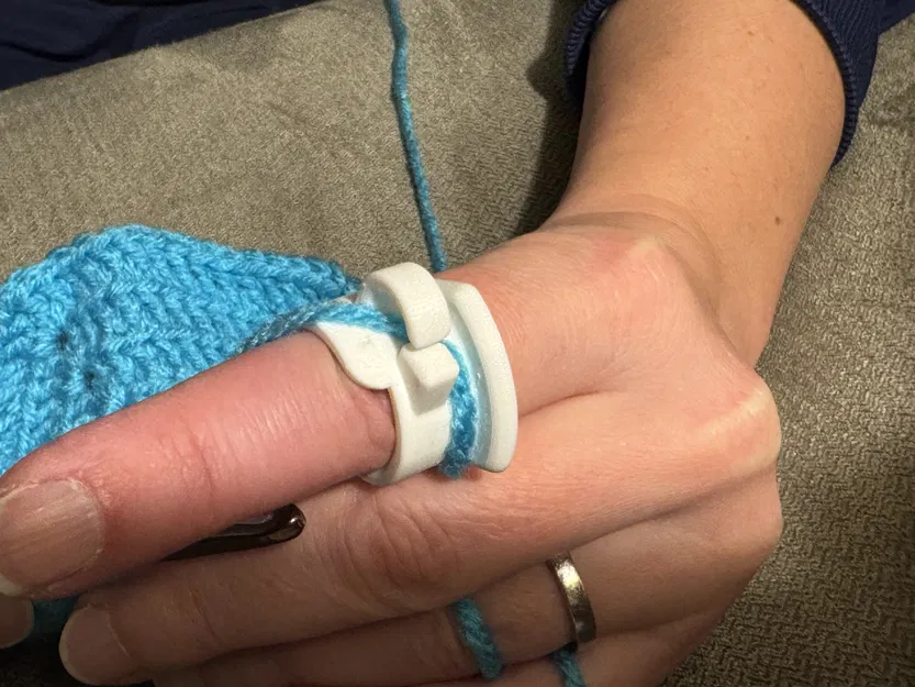 Nhẫn móc len (có thể tùy chỉnh tham số) - Image 4