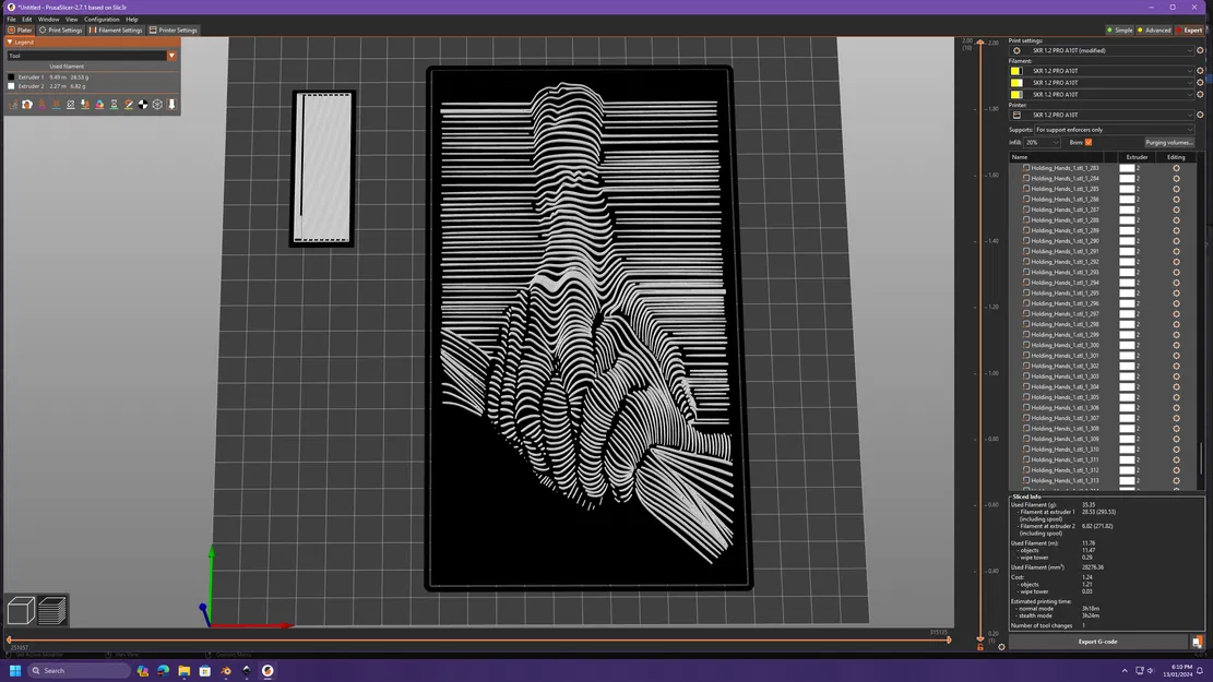 Mô hình "Holding Hands 1" - Cặp Đôi Tay Ấm Áp - Image 2