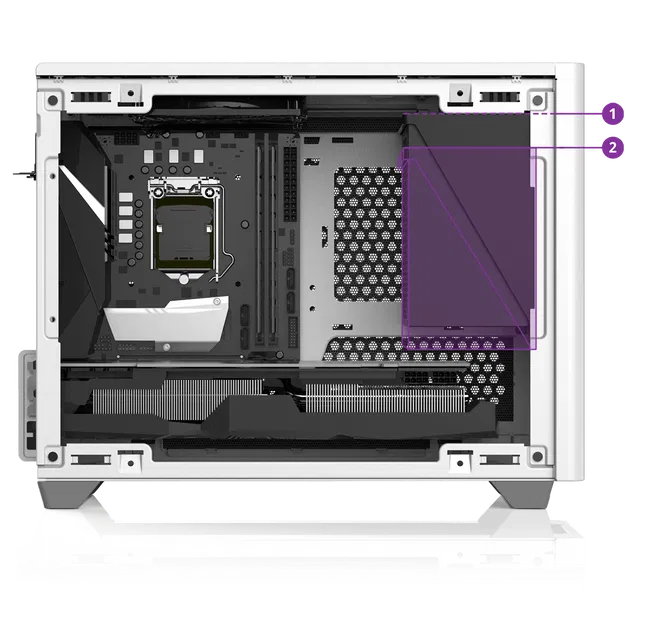 Giá đỡ Nguồn ATX - MasterBox NR200 & MasterBox NR200P - Chính hãng - Image 3