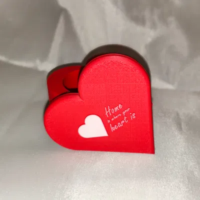 Hộp "Nhà là nơi trái tim thuộc về" Lễ Tình Nhân