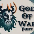 Font Chữ Thần Chiến Tranh (God Of War Font) - Thumbnail 1