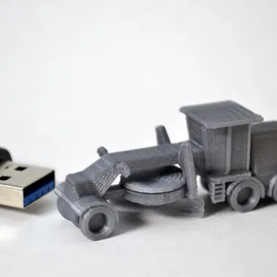 Xe Lu - Mẫu In 3D Chạy Được