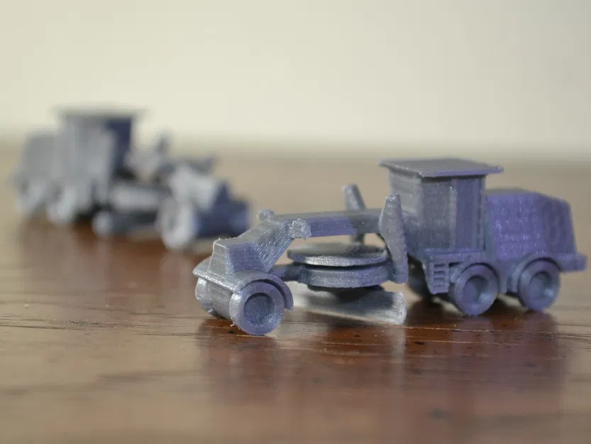 Xe Lu - Mẫu In 3D Chạy Được - Image 3