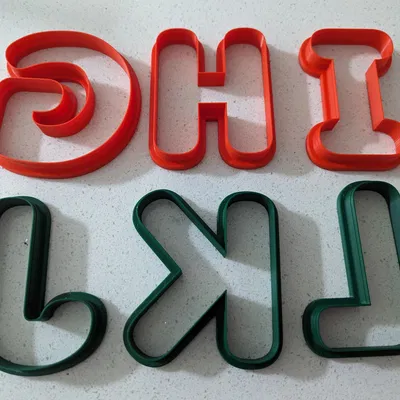 Khuôn Cắt Bánh Quy Chữ Cái