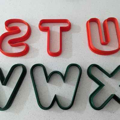 Khuôn Cắt Bánh Quy Chữ Cái