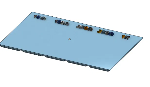 Hộp Đựng Điện Trở 10 & 5 Khe (18cm x 6.8cm) - Image 4