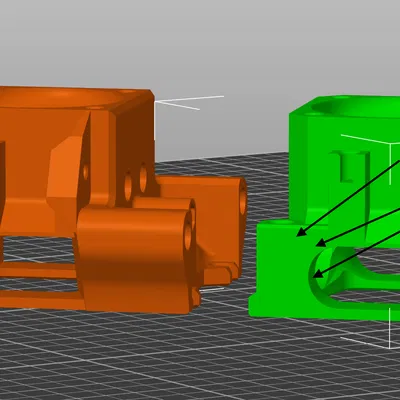 Giá Gắn Đầu Máy Voron Mantis Tap - Phiên Bản Cứng Cáp