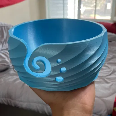 Tô Đựng Len Hình Xoắn Ốc