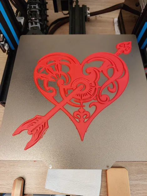 Trái Tim Mũi Tên Phong Cách Steam Punk - Image 2