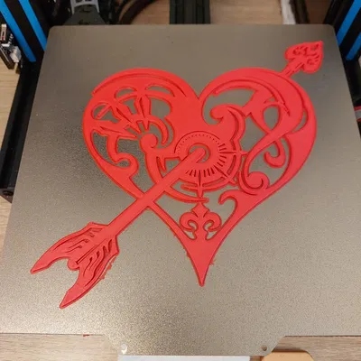 Trái Tim Mũi Tên Phong Cách Steam Punk