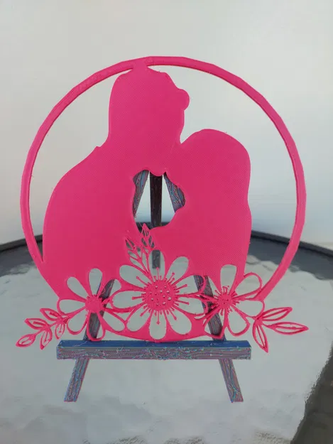 Trang Trí Cặp Đôi Lãng Mạn Hoa - Bộ 4 Mẫu - Image 1