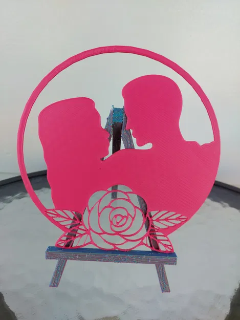 Trang Trí Cặp Đôi Lãng Mạn Hoa - Bộ 4 Mẫu - Image 4