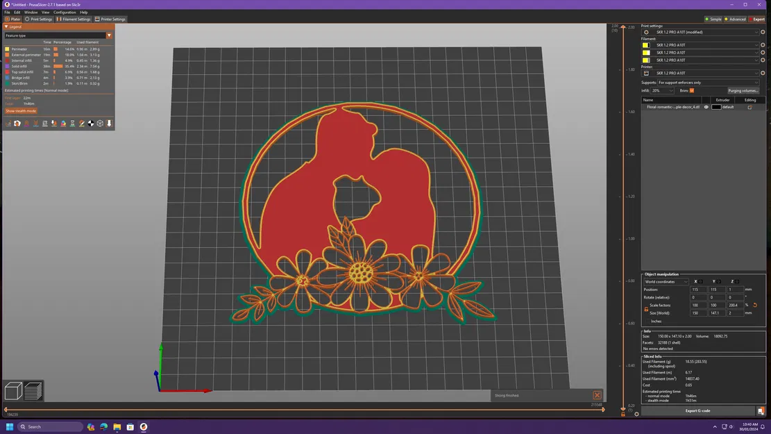 Trang Trí Cặp Đôi Lãng Mạn Hoa - Bộ 4 Mẫu - Image 8
