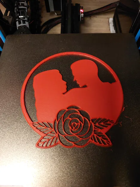 Trang Trí Cặp Đôi Lãng Mạn Hoa - Bộ 4 Mẫu - Image 11