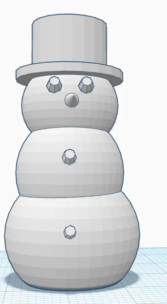 Hộp đựng bút hình người tuyết - Image 1