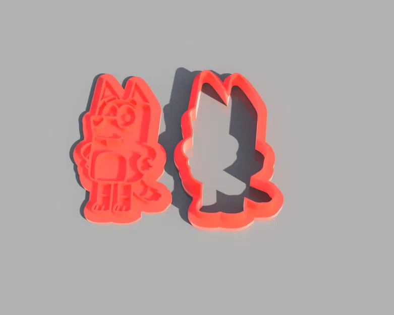 Khuôn Cắt Bánh và Đóng Dấu Bluey - Image 1