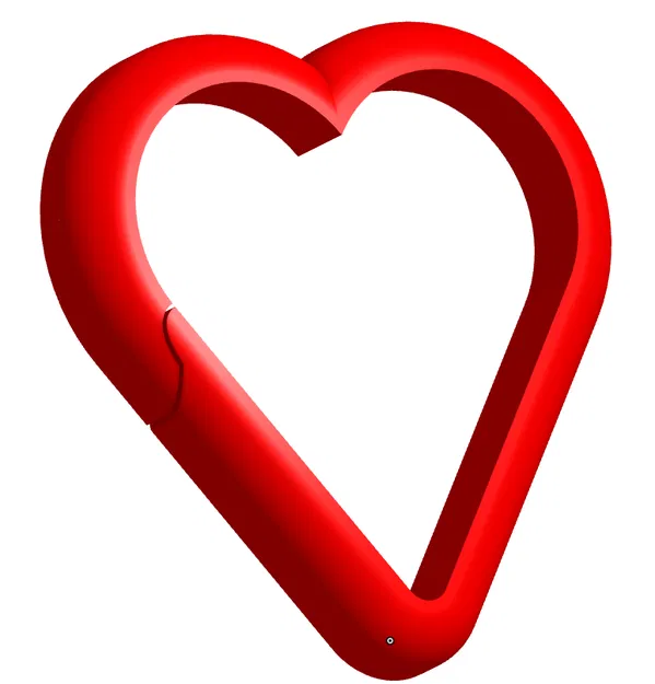 Móc Khóa Trái Tim - Image 1