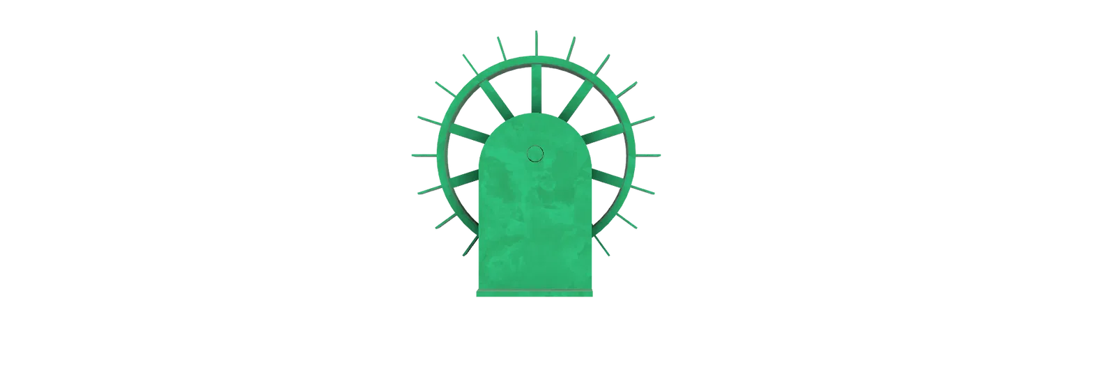 Bánh Xe Nước Trang Trí Hồ Cá Quay Tít - Image 3